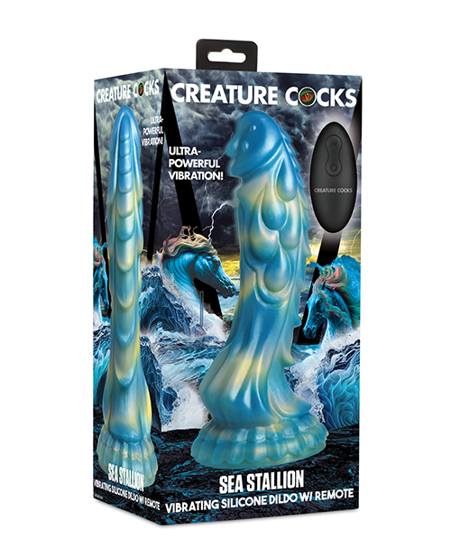 Creature Cocks Sea Stallion Vibrating Dildo with Remote
