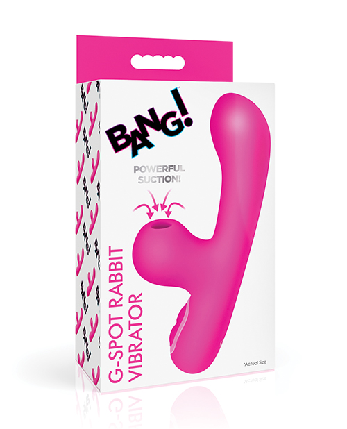 Bang! 10X G-Spot Rabbit Vibrator with Suction