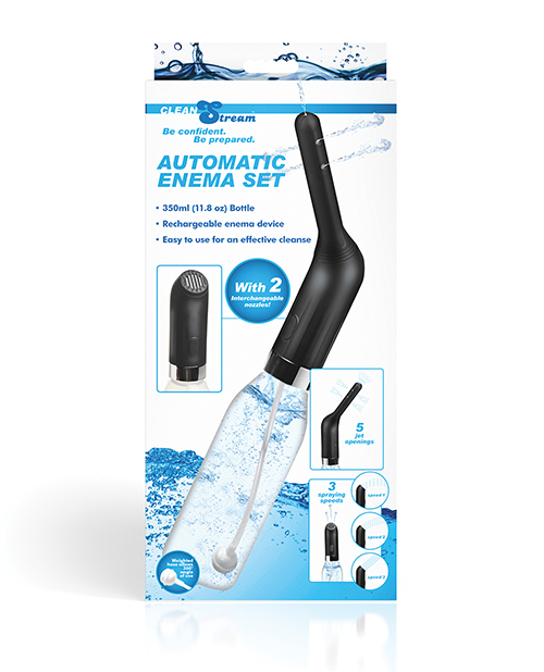 Automatic Travel Enema Set with 2 Nozzles