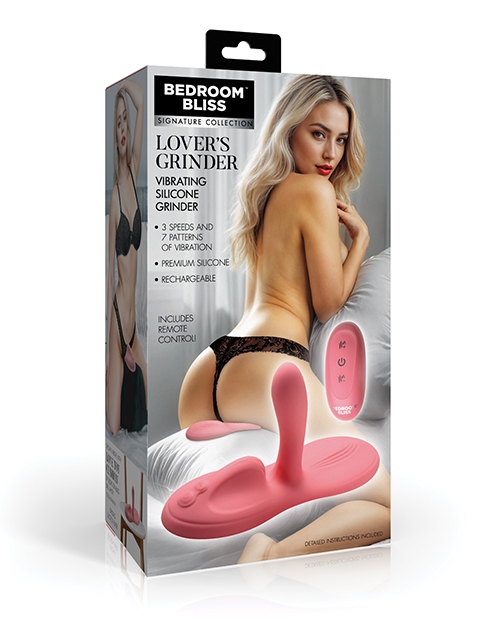 Bedroom Bliss Vibrating Silicone Grinder with Remote