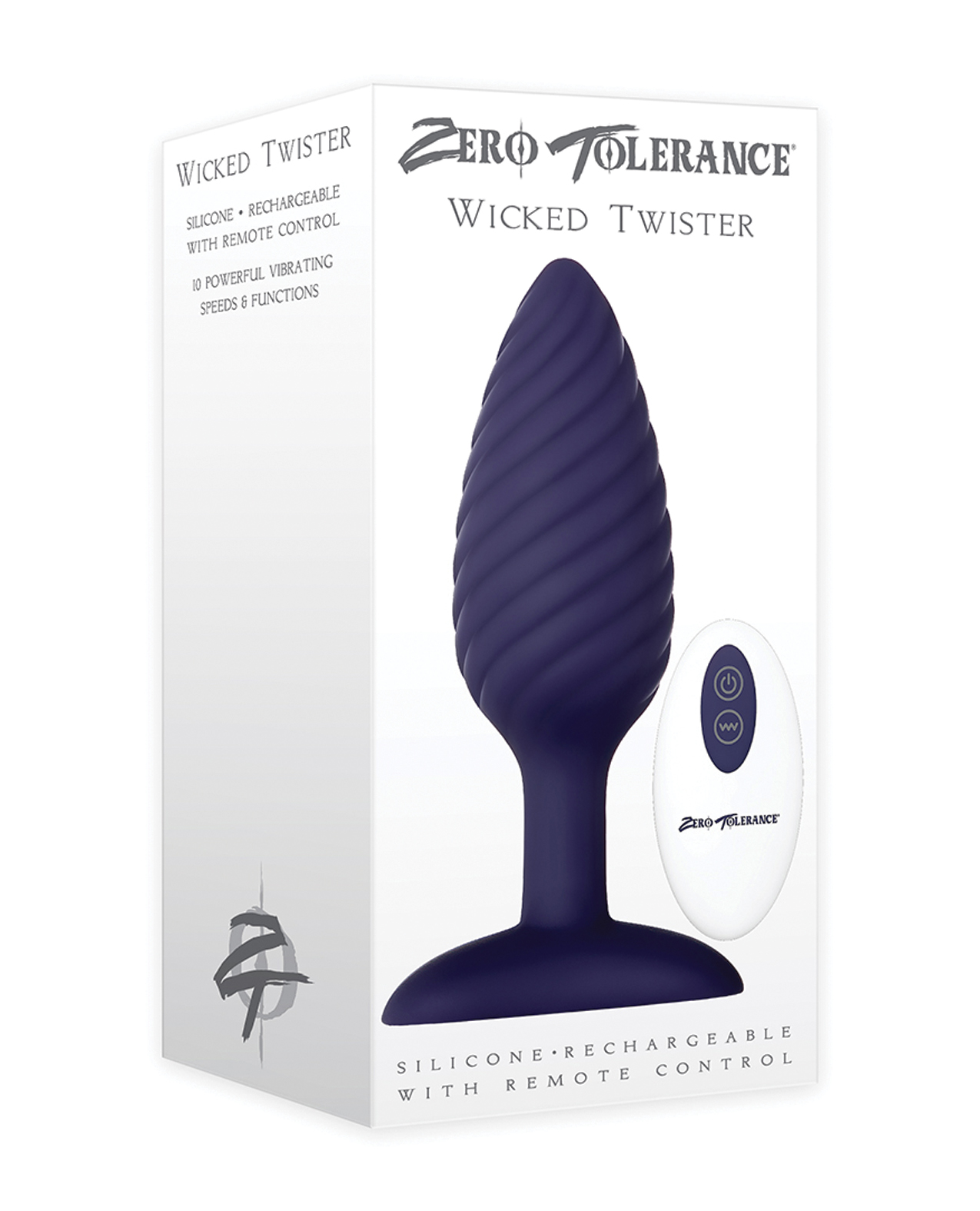 Zero Tolerance Wicked Twister Anal Rechargeable