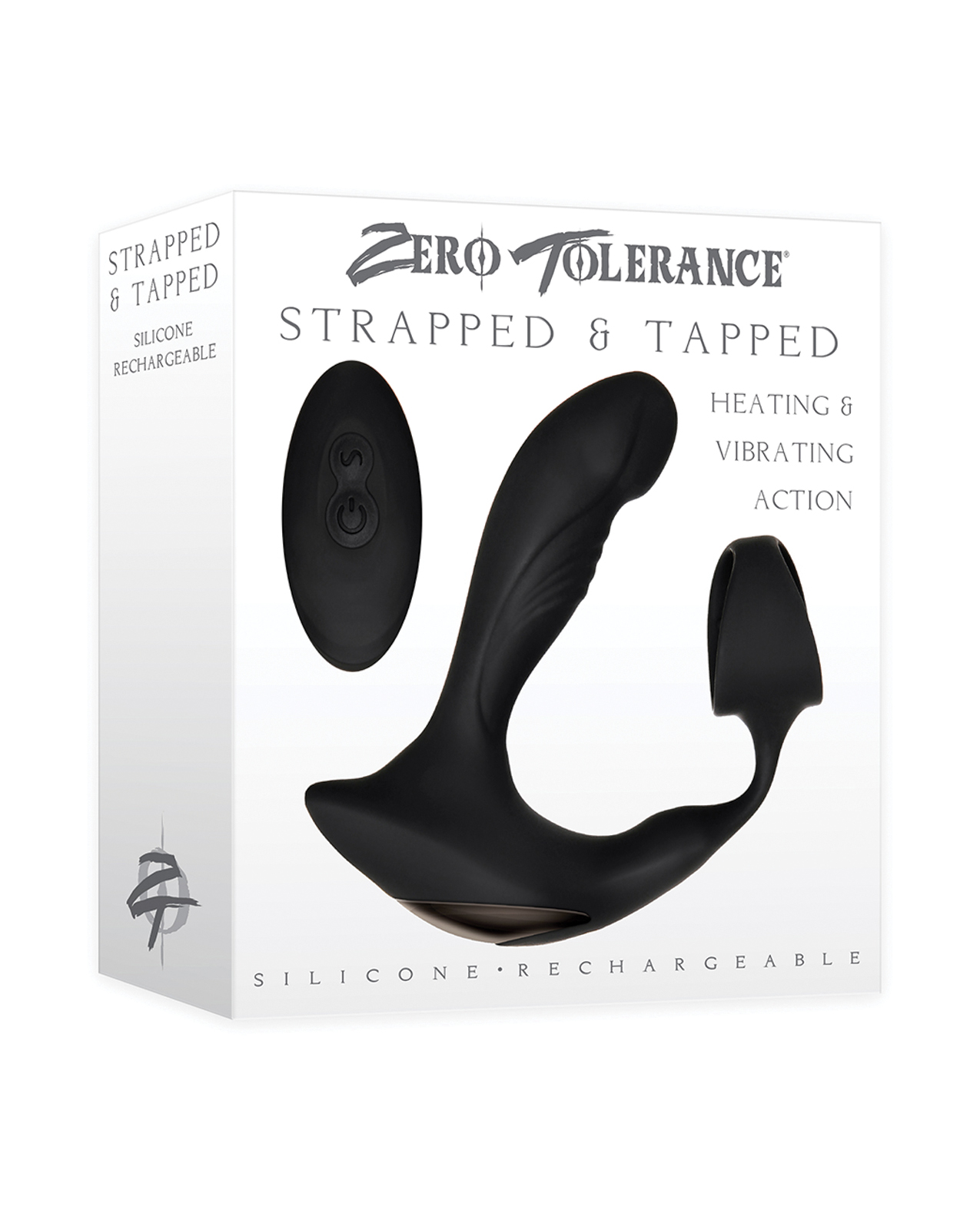 Zero Tolerance Strapped & Tapped Rechargeable Prostate Vibrator